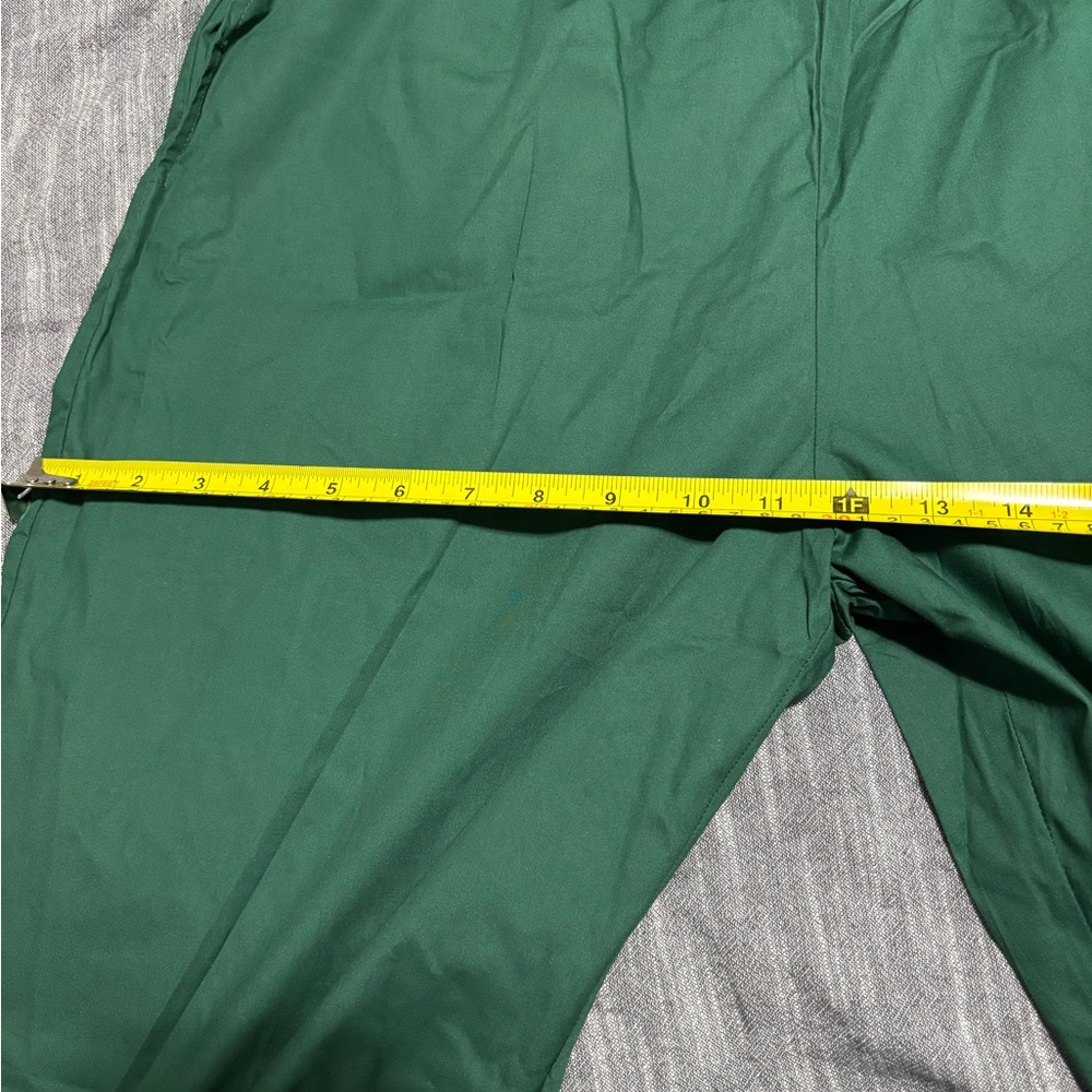 Green and Gold Embroidered Men's Dashiki Set - Picture 9 of 11